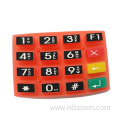 Custom Silicone Rubber Keypad Buttons For Pos terminal